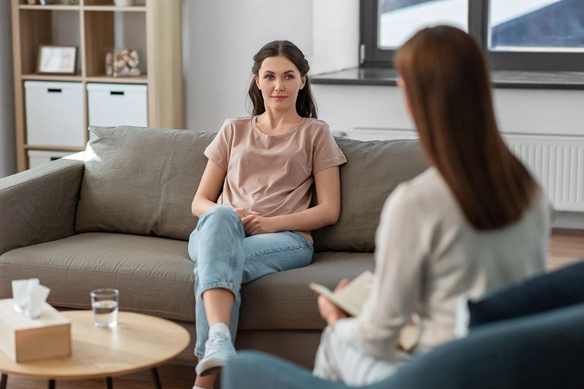 person in counseling session learning the importance of individual therapy